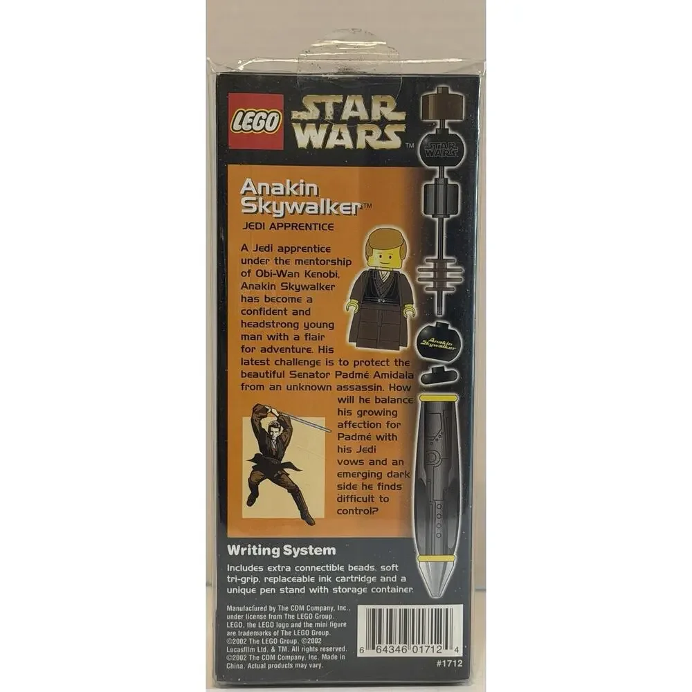 LEGO 1712 Star Wars Skywalker Connect Build Pen NEW Missing Top FREE SHIPPING
